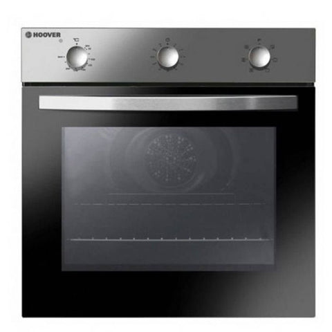 Ⓜ️🔵🔵🔵 HOOVER HON602X-TN - Forno da incasso, vetro nero e acciaio inox, 65 litri, Classe A