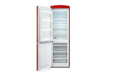 Ⓜ️🔵🔵🔵 SEVERIN RKG 8887 - Frigorifero Retrò combinato, ROSSO, apertura a sinistra, TOTAL NO-FROST MULTI-AIRFLOW, Nuoca classe E