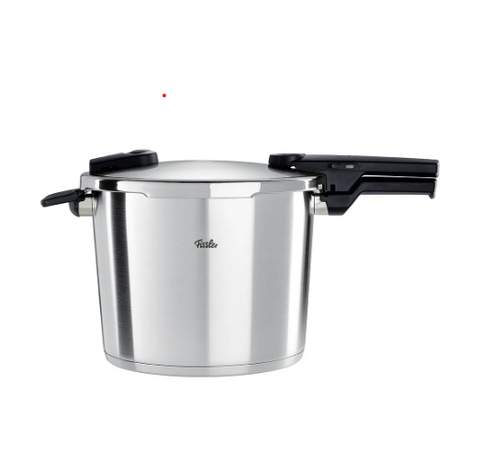 Ⓜ️🔵🔵🔵 Fissler Vitaquick Premium - Pentola a pressione, Capacità 10 Litri, Diametro 26 cm, 1  Coperchio in metallo
