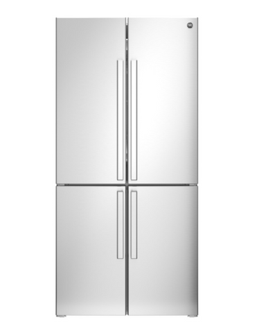 Ⓜ️🔵🔵🔵 BERTAZZONI RCD84F4FXNC/24 Professional - Frigorifero Cross Door, Libera Installazione, 84 cm, Acciaio Inox, Serie Professional, PureBreeze UV, 321L Frigorifero, 166L Congelatore, Nuova Classe E