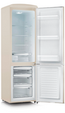 Ⓜ️🔵🔵🔵 SEVERIN RKG 8919 - Frigorifero Retrò combinato, CREMA, 244 litri, 55 cm, Nuova classe D