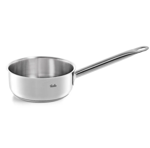 Ⓜ️🔵🔵🔵 Fissler Pentolino - Pentolino, Serie San Francisco, Capacità 1.2 Litri, Diametro 16 cm, Acciaio inox satinato (esterna)/ Acciaio inox lucidato (interna), Manici in acciaio inox con occhiello, Fondo Superthermic