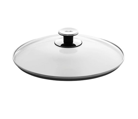 Ⓜ️🔵🔵🔵 Fissler Coperchio - Coperchio in vetro, Diametro 28 cm, Compatibile con Pentole (anche a pressione) e padelle Fissler Ø 28 cm