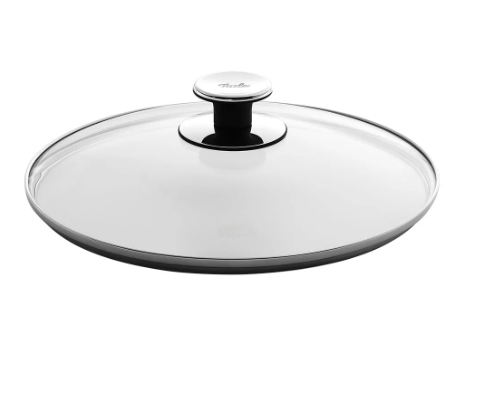Ⓜ️🔵🔵🔵 Fissler Coperchio - Coperchio in vetro, Diametro 26 cm, Compatibile con Pentole (anche a pressione) e padelle Fissler Ø 26 cm