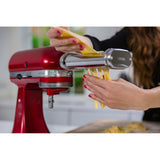 Ⓜ️🔵🔵🔵 KitchenAid 5KSMPRA - Accessori tagliapasta e sfogliatrice per planetaria, set di 3 pezzi