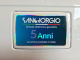 Ⓜ️🔵🔵🔵👌 SanGiorgio F814DI - Lavatrice 8 kg, MOTORE INVERTER, centrifuga 1400 giri, MADE IN ITALY, 5 ANNI GARANZIA su SCHEDA ELETTRONICA, Nuova classe D (ex A+++)