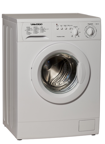 Ⓜ️🔵🔵🔵👌 SanGiorgio S4210C - Lavatrice con programmatore meccanico, 5 kg, centrifuga 1000 giri, classe energetica A++