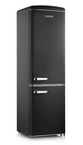 Ⓜ️🔵🔵🔵 SEVERIN RKG 8922 - Frigorifero Retrò combinato, NERO OPACO, 224 litri, 55 cm, classe A++