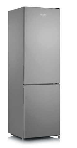🔵🔵🔵👌 SEVERIN KGK 8915 - Frigorifero combinato TOTAL NO FROST, SILVER, 205 litri, 54 cm, Nuova classe energetica E
