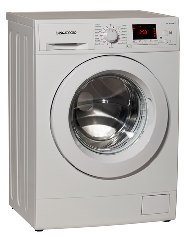 Ⓜ️🔵🔵🔵 SanGiorgio F1012D - Lavatrice 10 kg MADE IN ITALY, GARANZIA 5 ANNI SU SCHEDA ELETTRONICA, centrifuga 1200 giri, Nuova classe D (ex A+++)