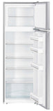 Ⓜ️🔵🔵🔵 LIEBHERR CTele 2931 - Frigorifero Doppia Porta, GARANZIA 10 ANNI INCLUSA* originale LIEBHERR, SmartFrost, SteelLook/ Silver, 270 litri, 157x55 cm, Nuova classe E