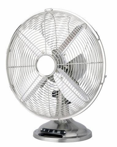 Ⓜ️🔵🔵🔵 H.Koenig JOE48 - Ventilatore IN METALLO, diametro 30 cm, BASSA RUMOROSITÀ