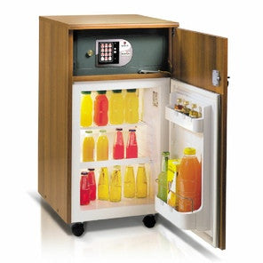 Ⓜ️🔵🔵🔵 Vitrifrigo C420BAR - Minibar ad assorbimento, 40 lt, con vano non refrigerato, Luce interna LED, Serratura a chiave, Classe G