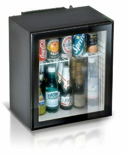 Ⓜ️🔵🔵🔵 Vitrifrigo C250SV - Minibar ad assorbimento, 25 lt, porta a vetro, luce interna LED