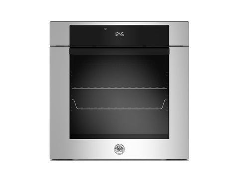 Ⓜ️🔵🔵🔵 BERTAZZONI F6011MODPLX/23 - Forno da incasso, Acciaio Inox, 60 cm, Serie Modern, Display LCD, Elettrico, Pirolitico