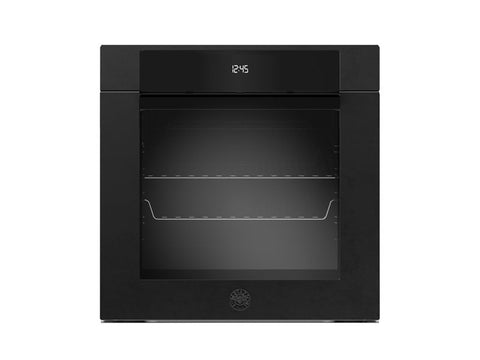 Ⓜ️🔵🔵🔵 BERTAZZONI F6011MODVLNC - Forno da incasso, Carbonio, 60 cm, Serie Modern, Display LCD con Steam Assist, Elettrico