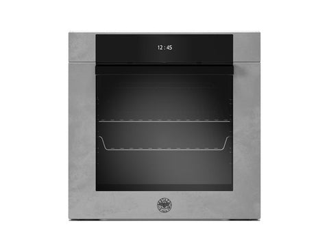 Ⓜ️🔵🔵🔵 BERTAZZONI F6011MODPTZ/23 - Forno da incasso, Zinco, 60 cm, Serie Modern, Display TFT, Elettrico, Pirolitico