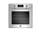 Ⓜ️🔵🔵🔵 BERTAZZONI F6011PROVPTX/23 - Forno da incasso, Acciaio Inox, 60 cm, Serie Professional, Elettrico Pirolitico, Display TFT, Total Steam