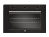 Ⓜ️🔵🔵🔵 BERTAZZONI F905PROGKN - Forno da incasso, Gas, Ventilato, Carbonio, 90 cm, Serie Professional, 5 funzioni