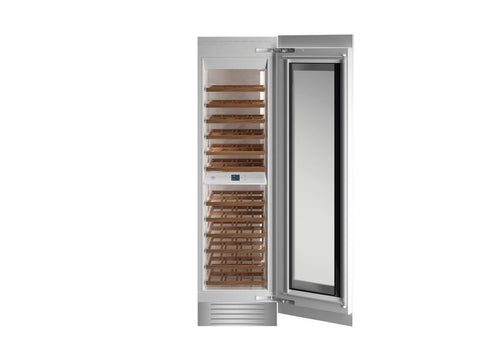 Ⓜ️🔵🔵🔵 BERTAZZONI WC605BRP2T - Cantina Vini, Panel Ready, 60 cm, Serie Master, Touch & Scroll, Cap. Max 80 bottiglie