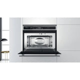 Ⓜ️🔵🔵🔵 Whirlpool W6 MW561 - Forno cottura tradizionale e microonde, incasso, compatto 45 cm, inox antimpronta