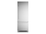 Ⓜ️🔵🔵🔵 BERTAZZONI REF755BBRXTT - Frigorifero da Incasso, 75 cm, Acciaio Inox, Serie Professional, Panel Installed, Flex Mode, Nuova Classe F