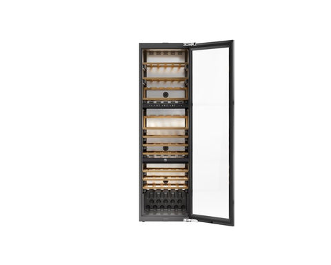 Ⓜ️🔵🔵🔵 BERTAZZONI RWC177B4TPNP - Cantina Vini, Panel Ready, 60 cm, Serie Modern, Porta Reversibile, A Scomparsa Totale, Digital Touch, Cap. Max 88 bottiglie