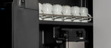 Ⓜ️🔵🔵🔵 BERTAZZONI CM45MOD2WTB - Macchina del caffè, Incasso, 45 cm, Vetro Nero, Display TFT, Serie Modern, 2 Tazze