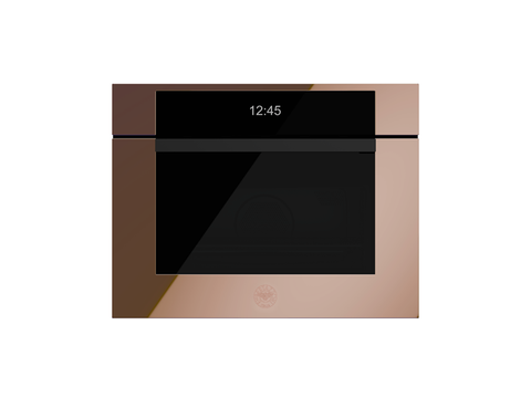 Ⓜ️🔵🔵🔵 BERTAZZONI FMOD4077MTM3 - Forno a microonde combinato, Bronzo Specchio, 60x45 cm, Incasso, Serie Modern, 5 Livelli di potenza, 7 Funzioni, Nuova classe A