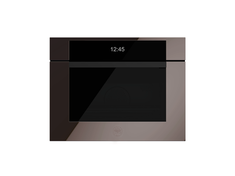 Ⓜ️🔵🔵🔵 BERTAZZONI FMOD4077MTS3 - Forno a microonde combinato, Ossidiana Specchio, 60x45 cm, Incasso, Serie Modern, 5 Livelli di potenza, 7 Funzioni, Nuova classe A