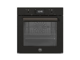Ⓜ️🔵🔵🔵 BERTAZZONI FPRO6117CTN3 - Forno elettrico, Incasso, 60 cm, Carbonio, Serie Professional, 11 Funzioni, Display TFT, Pirolitico, Total steam, Nuova classe A++