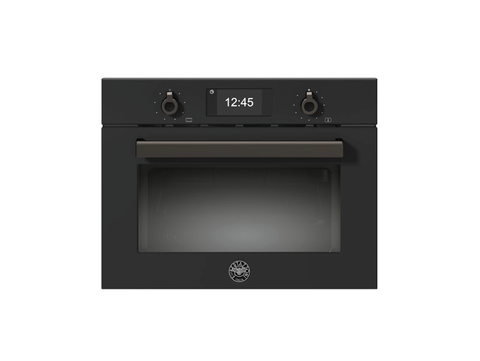 Ⓜ️🔵🔵🔵 BERTAZZONI FPRO4077MTN3 - Forno Microonde Combinato, Incasso, Acciaio Inox, 60x45 cm, Serie Professional, Display TFT, 7 Funzioni, 5 Livelli di potenza, Nuova classe A