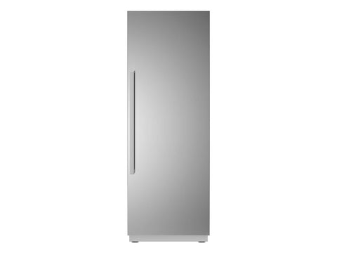 Ⓜ️🔵🔵🔵 BERTAZZONI RLD75S5FPNS + 901637 + 901558 - Colonna Frigorifero, Incasso, 75 cm, Porta Pannellata, Acciaio inox, Serie Heritage, Dispenser Acqua Interno, NO Frost, 470 L