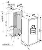 Ⓜ️🔵🔵🔵 LIEBHERR IRBd 5120 Plus BioFresh - Frigorifero monoporta da incasso con BioFresh, GARANZIA 10 ANNI INCLUSA* originale LIEBHERR, porta autoportante, bianco, 178 x 60 cm, Nuova classe D