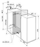 Ⓜ️🔵🔵🔵 LIEBHERR IRBSd 5120 Plus BioFresh - Frigorifero monoporta da incasso con BioFresh, GARANZIA 10 ANNI INCLUSA* originale LIEBHERR, porta a traino, bianco, 178 x 60 cm, Nuova classe D