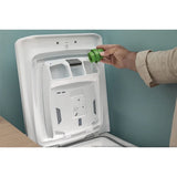 Ⓜ️🔵🔵🔵 CANDY TCA483D2-S - Lavatrice carica dall'alto, 8 kg, 1400 RPM, bianca, Nuova classe D