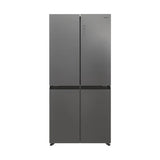 Ⓜ️🔵🔵🔵 Candy CFQQ5T817EPS - Frigorifero 4 porte, Libera installazione, No Frost, Nuova classe E, New Gentle Silver, L x P x A (mm) 833x650x1815, apacità netta totale: 467 Litri (311+156 L)