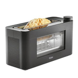 Ⓜ️🔵🔵🔵 Haier HTO7W2 011 - Tostapane FINESTRATO con fette EXTRA-LARGHE E LUNGHE, I-Master Serie 7 LAVA, 1 scomparti extra-profondi, 7 livelli di tostatura, 1300 (W)