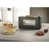 Ⓜ️🔵🔵🔵 Haier HTO7W2 011 - Tostapane FINESTRATO con fette EXTRA-LARGHE E LUNGHE, I-Master Serie 7 LAVA, 1 scomparti extra-profondi, 7 livelli di tostatura, 1300 (W)