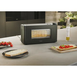 Ⓜ️🔵🔵🔵 Haier HTO7W2 011 - Tostapane FINESTRATO con fette EXTRA-LARGHE E LUNGHE, I-Master Serie 7 LAVA, 1 scomparti extra-profondi, 7 livelli di tostatura, 1300 (W)