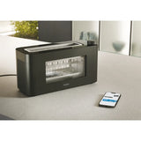 Ⓜ️🔵🔵🔵 Haier HTO7W2 011 - Tostapane FINESTRATO con fette EXTRA-LARGHE E LUNGHE, I-Master Serie 7 LAVA, 1 scomparti extra-profondi, 7 livelli di tostatura, 1300 (W)