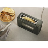 Ⓜ️🔵🔵🔵 Haier HTO7W2 011 - Tostapane FINESTRATO con fette EXTRA-LARGHE E LUNGHE, I-Master Serie 7 LAVA, 1 scomparti extra-profondi, 7 livelli di tostatura, 1300 (W)