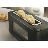 Ⓜ️🔵🔵🔵 Haier HTO7W2 011 - Tostapane FINESTRATO con fette EXTRA-LARGHE E LUNGHE, I-Master Serie 7 LAVA, 1 scomparti extra-profondi, 7 livelli di tostatura, 1300 (W)