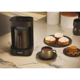 Ⓜ️🔵🔵🔵 Haier HMB5A 011 - [📦🚨Spedizione immediata!🚚💨] Multi Beverage (caffè, infusi, tè, montalatte, cioccolata, latte, orzo) I-Master Serie 5 Nero, Salvaspazio 3 in 1, 6 programmi automatici