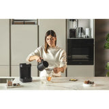 Ⓜ️🔵🔵🔵 Haier HMB5A 011 - [📦🚨Spedizione immediata!🚚💨] Multi Beverage (caffè, infusi, tè, montalatte, cioccolata, latte, orzo) I-Master Serie 5 Nero, Salvaspazio 3 in 1, 6 programmi automatici