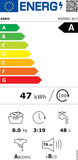 Ⓜ️🔵🔵🔵 ASKO W 4086 C.W/3 -  Lavatrice 8 kg, 1600 giri, Bianco, Libera Installazione, A