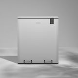 Ⓜ️🔵🔵🔵 Les Collectors N°918 - Pattumiera TOTAL WHITE per raccolta differenziata a pedale 60 litri, 2 SCOMPARTI da 30 litri, colore BIANCO SATINATO