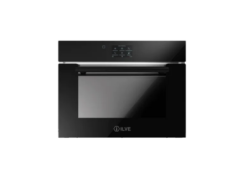 Ⓜ️🔵🔵🔵 ILVE BC645STC - Abbattitore di temperatura, Capacità 40 L, Vetro nero, 11 Funzioni, Linea Professional Plus, Incasso