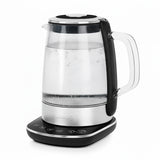 Ⓜ️🔵🔵🔵 H.Koenig BO600 - Bollitore in vetro con temperatura regolabile e base girevole a 360°, Capacità 1.5 litri