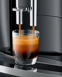 Ⓜ️🔵🔵🔵 JURA E4 Piano Black - Macchina da caffè espresso COMPLETAMENTE AUTOMATICA, colore Piano Black, 5 Bevande